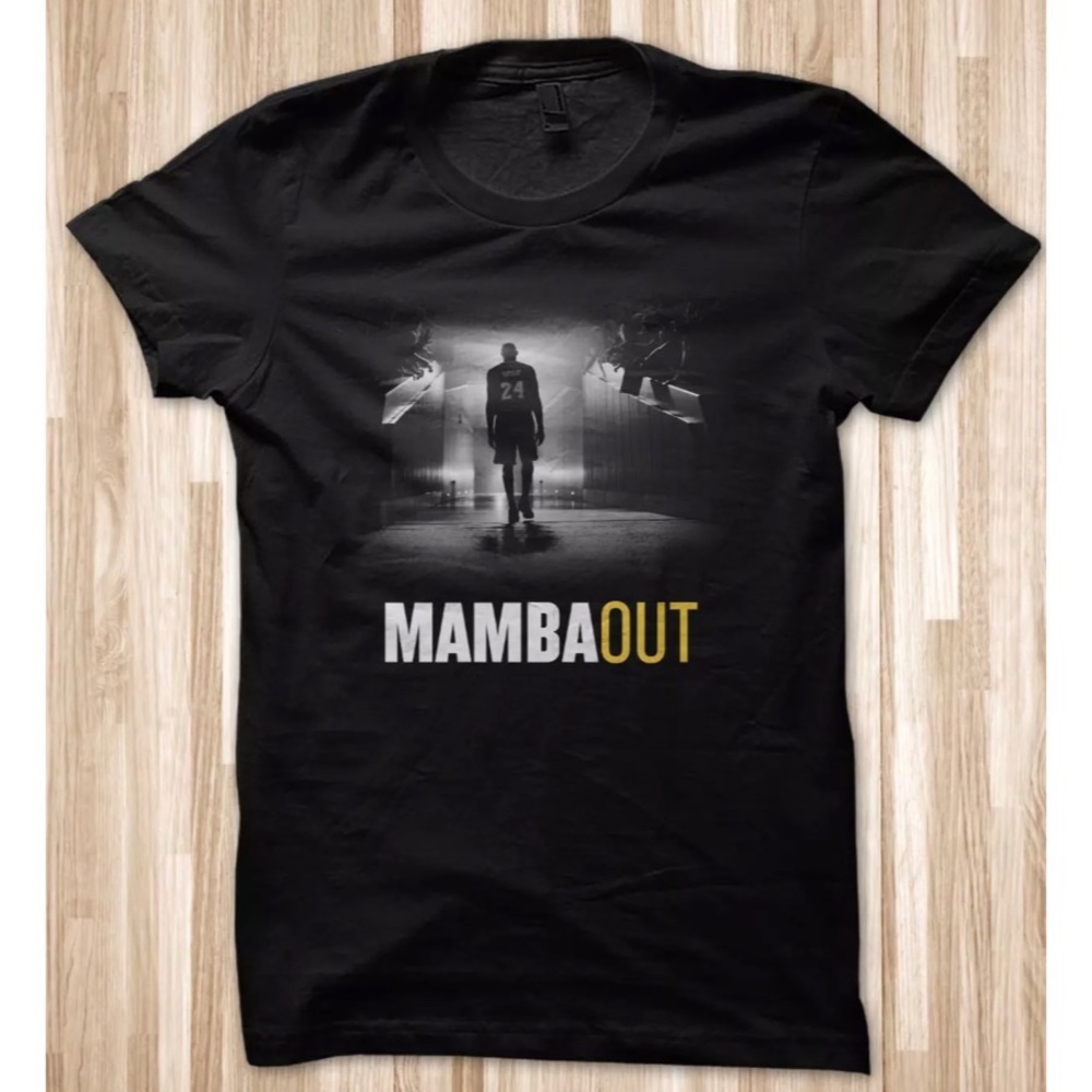 Kobe Bryant ‘’MAMBA OUT’’ Unisex T-Shirts